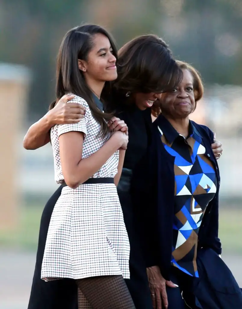 The Obama family suffered the loss of Marian Robinson, the mother of Michelle Obama.