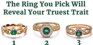 The ring you pick will reveal your truest trait