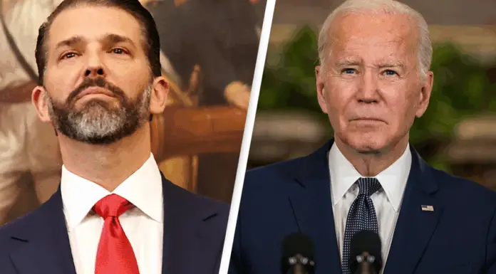 Trump Jr. blasted for ‘vile’ comment over Biden’s aggressive cancer diagnosis