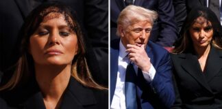Melania Trump’s outfit at Pope’s funeral sparks reactions