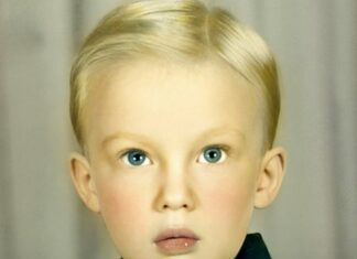 The photograph of a little boy who became one of the most recognizable men today