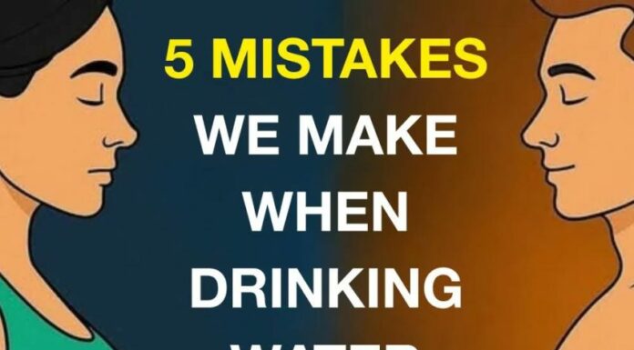 Avoid these common mistakes when drinking water
