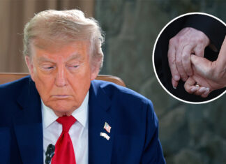 Trump shows off ‘wrinkled and bruised hands’ amid health fear