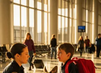 Little boy cries at gate—k9 dog senses something no one else does
