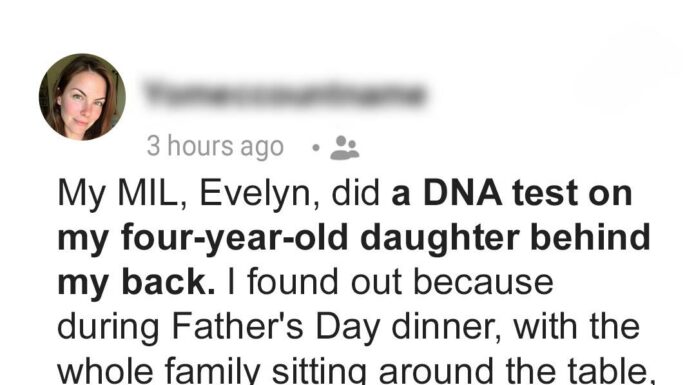 Mother-in-law tried to ruin our family dinner with a lie