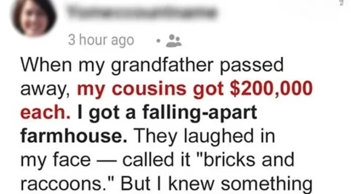 They made fun of my grandpa’s inheritance — until they realized what it really was