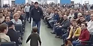 Little boy cries at gate—k9 dog senses something no one else does