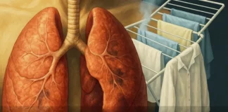 What drying laundry indoors does to your lungs