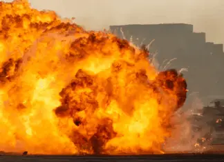 Over 60 killed after fire rips through newly opened mall in Iraq following AC explosion