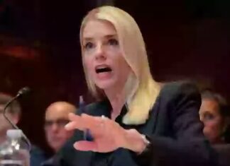 Pam Bondi breaks silence on missing minute in 11-hour footage of Epstein