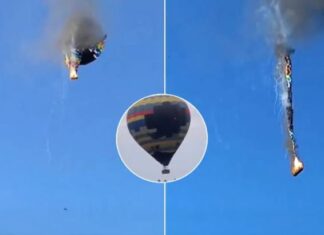 Horrific hot air balloon incident kills eight people