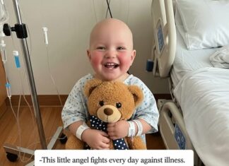 The little girl who fights illness every day but never loses her smile