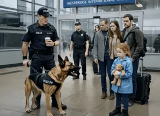K9 couldn’t stop barking at a teddy bear and it led to a shocking family secret