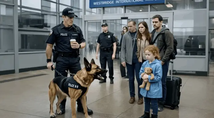 K9 couldn’t stop barking at a teddy bear and it led to a shocking family secret