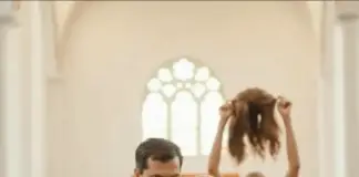 During the wedding, my mother-in-law came over and ripped my wig off