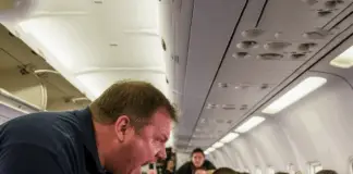 Passenger told me to hide with my baby – he regretted it when he saw who took my seat