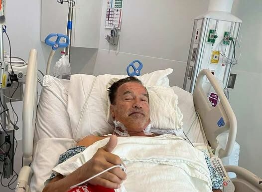 Arnold Schwarzenegger hospitalized