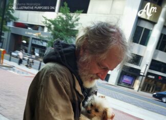 I bought food for a poor old man and his dog – what I found on my doorstep the next morning shocked me