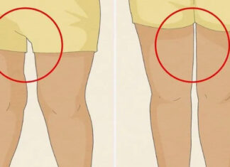 The gap between a woman’s legs can reveal that she is…