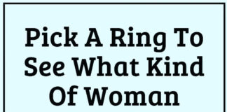 Pick a ring to see what kind of woman you are