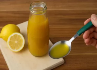 1 tablespoon every morning to naturally cleanse your blood vessels