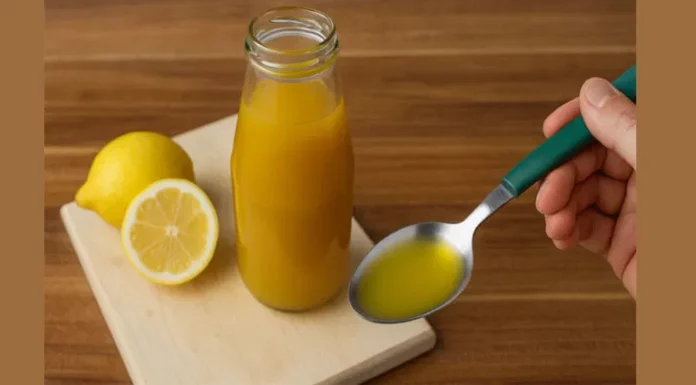 1 tablespoon every morning to naturally cleanse your blood vessels
