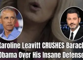 Karoline Leavitt responds harshly to Obama’s remarks on Jimmy Kimmel