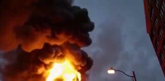 BREAKING NEWS Just hours ago, a tremendous fire broke out