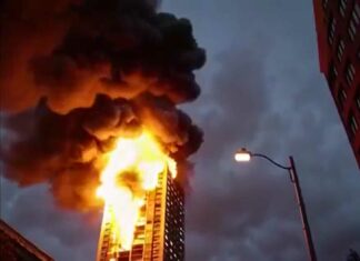 BREAKING NEWS Just hours ago, a tremendous fire broke out