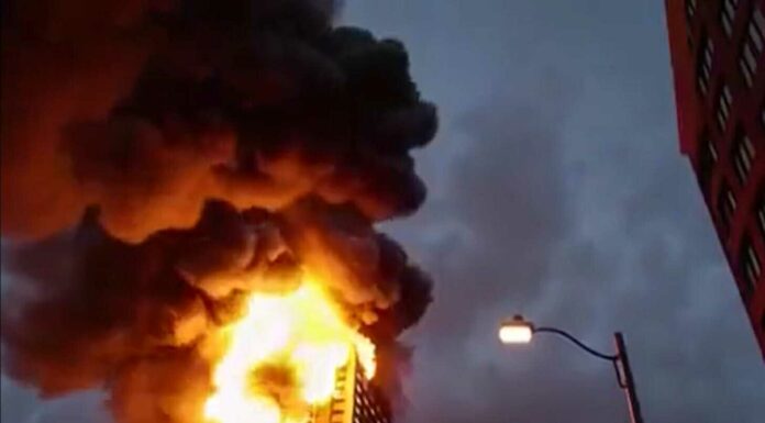 BREAKING NEWS Just hours ago, a tremendous fire broke out