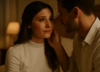 I married a blind man, believing he wouldn’t notice my scars — but on our wedding night, he whispered something that shook my world