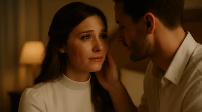 I married a blind man, believing he wouldn’t notice my scars — but on our wedding night, he whispered something that shook my world