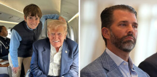 Spencer Trump’s 13th birthday pictures are sparking public outrage toward his father