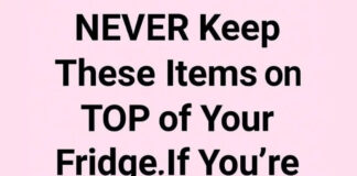Things you should never keep on top of your fridge