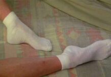 Why seniors should keep their socks on even at home