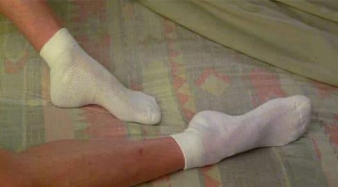 Why seniors should keep their socks on even at home