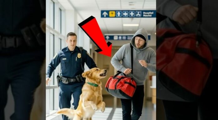 Golden Retriever saves everyone at hospital