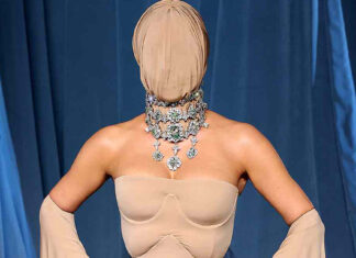 Kim Kardashian mocked for bizarre mask at California gala – the theory behind it