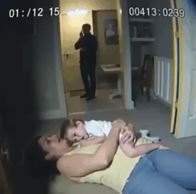 Once my husband finished making dinner, my son and I went downstairs. I acted as if…