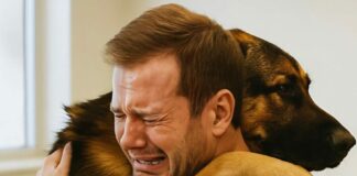 The man asked for a few minutes to say goodbye to his dog — but suddenly, the vet noticed something unusual