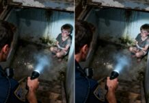 I was patrolling at night when a message suddenly came through the radio: strange sounds had been reported in an abandoned house…