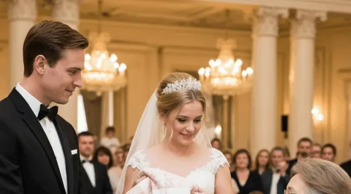 At my grandson’s wedding, the bride mocked my quilt — minutes later, his decision stunned everyone