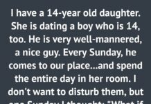 I opened my teenage daughter’s door — and stopped in shock at what she was doing