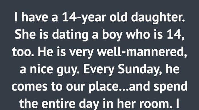 I opened my teenage daughter’s door — and stopped in shock at what she was doing