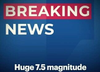 Massive 7.5 Earthquake Triggers Tsunami, Sparks Widespread Panic Along Coastline