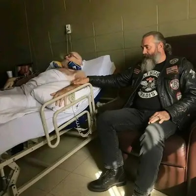 The biker who became family and helped me teach my kids a lesson they’ll never forget