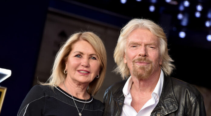 Sir Richard Branson’s wife Joan Templeman dies aged 80