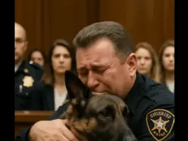 Convicted police officer begs to see K9 one last time