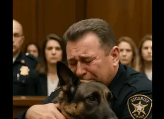 Convicted police officer begs to see K9 one last time