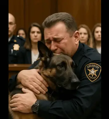 Convicted police officer begs to see K9 one last time